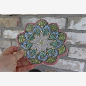 Opsats p� fod kage keramik unika 