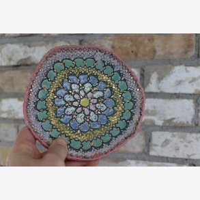 Opsats p� fod kage keramik unika 