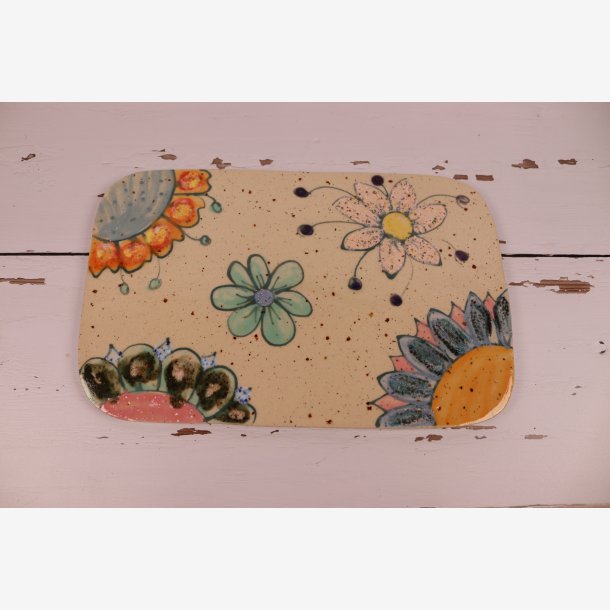 Serverings/tapasfad Blomster