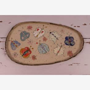 Tallerken Keramik Stentj 