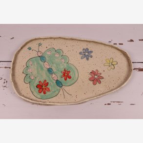 Tallerken Keramik Stentj 