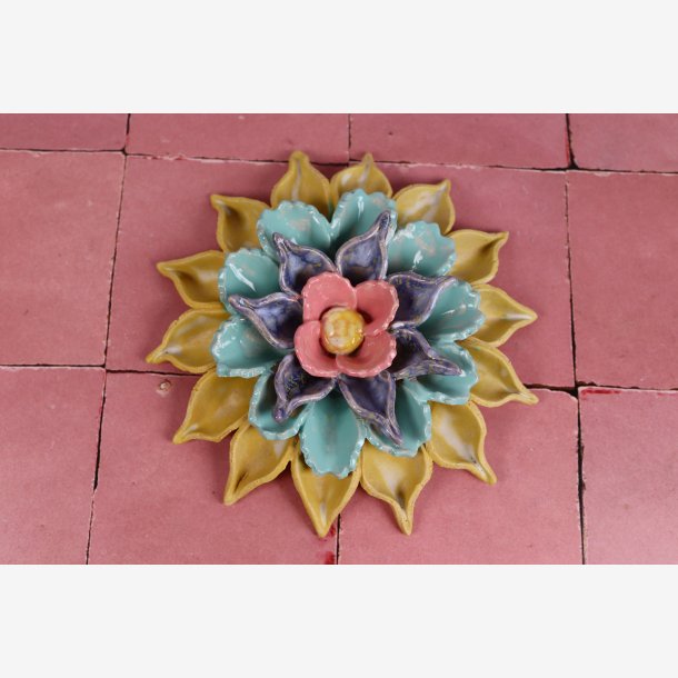 Blomst v�gdekoration 